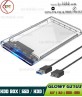 Hộp đựng ổ cứng trong suốt ( HDD / SSD Box ) Glowy G21U3 2.5 Inch USB Micro to USB 2.0 ( Box ổ cứng rời )