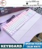 Bàn phím máy tính Gaming [ Bàn phím cơ quang ] SPARTAN TC3218 White 124 Key ( Led Rainbow )