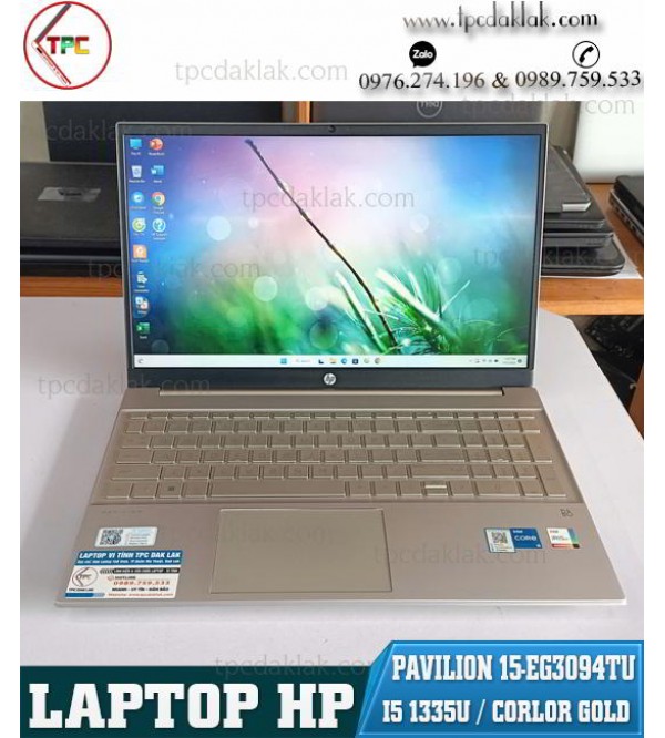 Laptop HP Pavilion 15-Eg3094TU/ Core I5 1335U/ Ram 8GB PC4 / SSD 512GB/ Intel Iris XE Graphics / LCD 15.6" Full HD