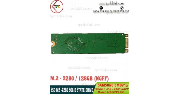 サムスン CM871a 128GB SSD M.2 2280 NGFF SATA 6Gb s MZ-NTY1280 MZNTY128HDHP