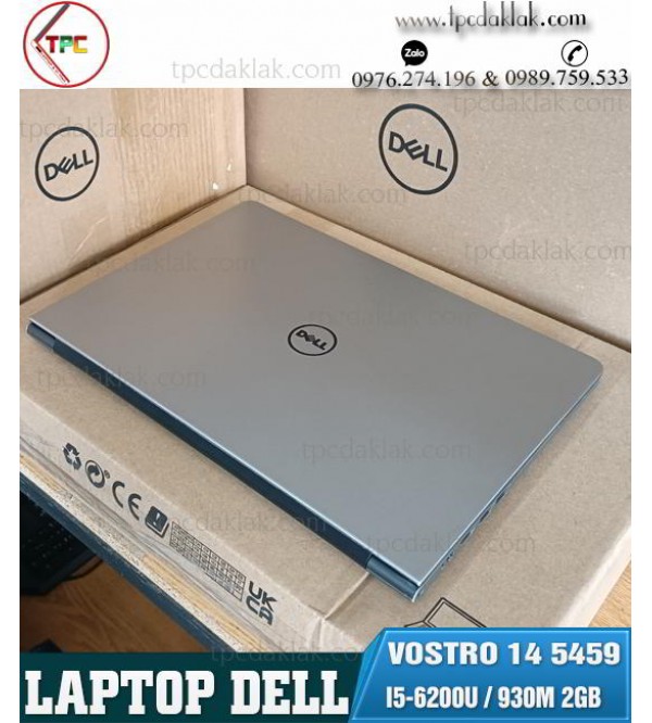 Laptop Dell Vostro 14 5459/ I5 6200U/ Ram 4GB/ SSD 128GB/ Graphics 520/ Geforce 930M 2GB/ LCD 14.0" HD
