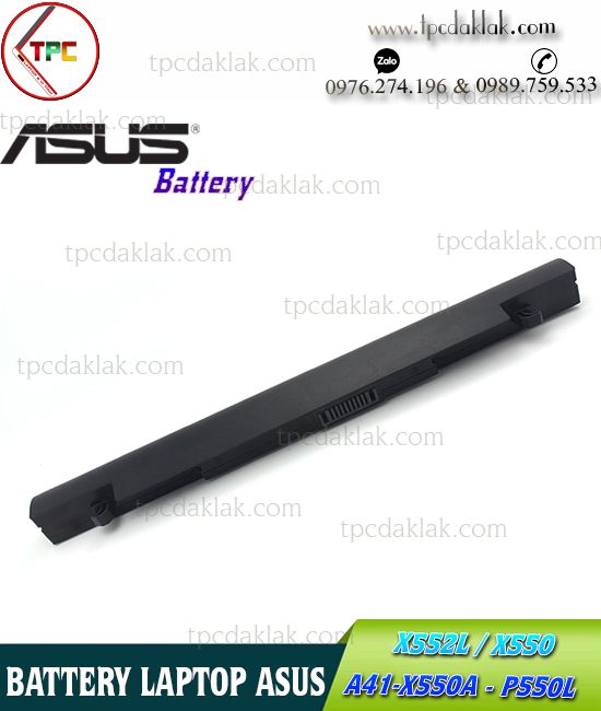 Pin Laptop Asus X552, X552L, A41-X550, A41-X552A, A550, F550, X450, K450, P450L, P550L | Asus Battery