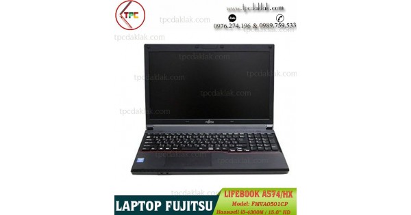 Laptop Fujitsu Lifebook A574/HX/ Core I5 4300M/ RAM 4GB/ 320GB/ HD