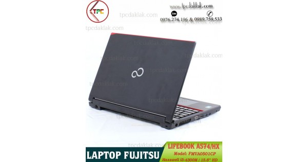 Laptop Fujitsu Lifebook A574/HX/ Core I5 4300M/ RAM 4GB/ 320GB/ HD 