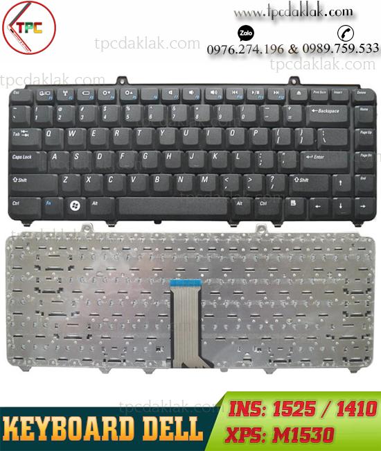 Bàn phím Laptop Dell Inspiron 1420, 1410, 1500, 1520, 1521, 1526, 1525, PP26L, PP29L | Keyboard Dell