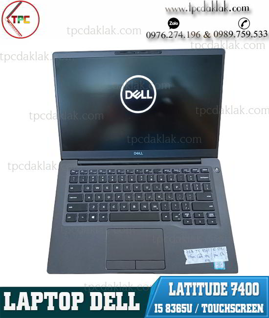 Laptop Dell Latitude 7400 ( Carbon ) / Core I5 8365U/ Ram 8GB / SSD 512GB / Màn hình 14.0" FHD Touchscreen