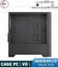 Case ( Vỏ máy tính )  XIGMATEK NYX II 3F - Mặt Kính ( Black / Gaming / Design / Office ) M-ATX , 3 FAN RGB