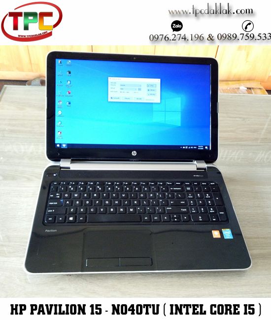 Laptop HP Pavilion 15 - n040TU / Core I5 4200U / Ram 4GB / HDD 500GB / Graphics 4400 / LCD 15.6 " HD