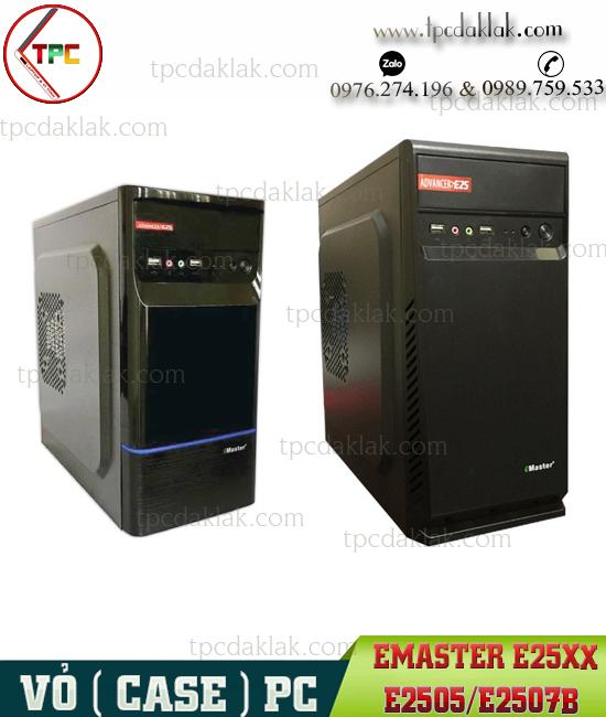 Case máy tính bàn PC Emaster E25xx ( E2505 / E2507B ) ATX | Vỏ case máy tính Emaster E25xx