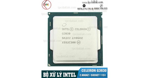 Bộ xử lý CPU Intel® Celeron™ G3930 2M Cache,