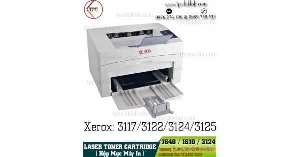 Hộp Mực In ( Laser Toner Cartridge ) Xerox Phaser 3117/3122/3124.