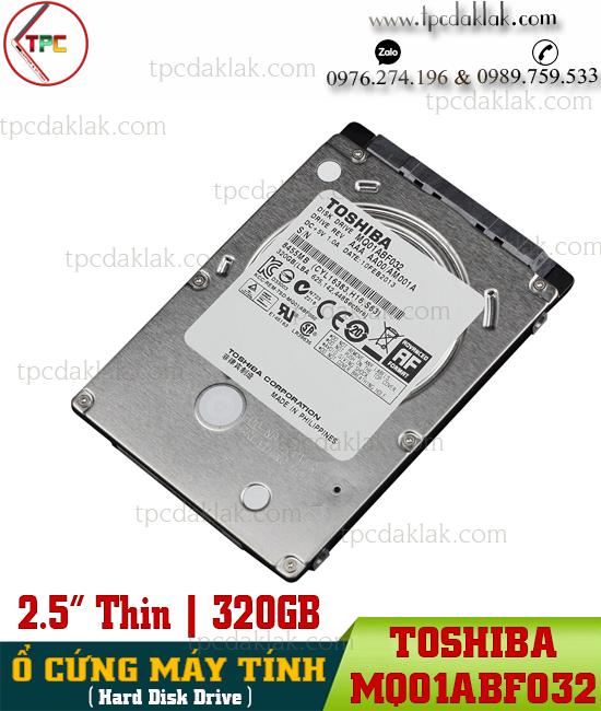 Ổ CỨNG MÁY TÍNH HDD 320GB TOSHIBA MQ01ABF032 ( 2.5", 5400RPM, 8M Cache, SATA III 6GBP/S )