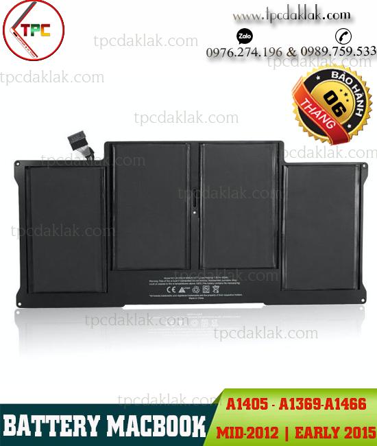 Pin ( Battery ) Macbook Air 13" 2010 - 2011 - 2012 - 2013 - 2014 - 2015 A1405/ A1466/ A1377/ A1369