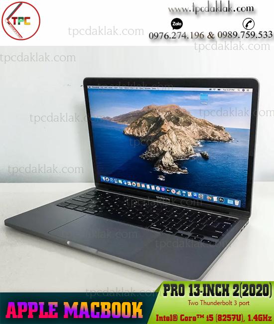 Macbook Pro 2020  ( 13-inch, 2020, Two Thunderbolt 3 port ) |Core™ i5 (8257U), 1.4GHz, Ram 8GB, SSD 256GB