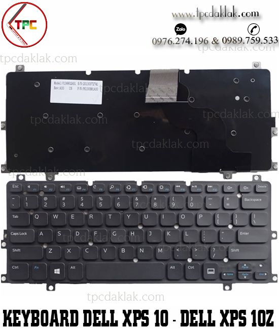 Bàn phím laptop Dell XPS 10 - XPS 10Z | Keyboard Laptop Dell Xps 10 - Keyboard Dell XPS 10Z