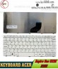 Bàn phím Laptop Acer Aspire AO532, AO532H, AOD532H, D255E, D270, D270-1410, P0VE6  ( White & Black )