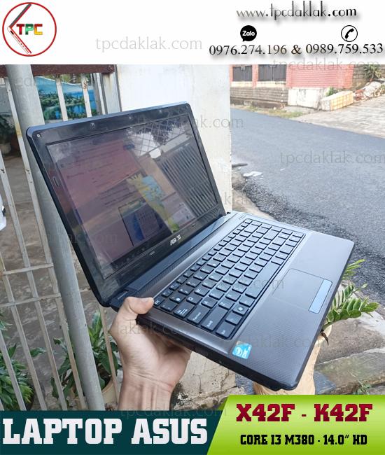Laptop Asus K42F - X42F/ Intel Core I3 M 380/ Ram 4GB PC3/ SSD 128GB / Intel HD Graphics/ LCD 14.0 HD