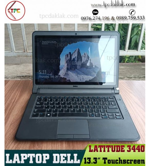 Laptop Dell Latitude 3340/ Intel I3 4005U/ Ram 4GB/ SSD 120GB/ HD Graphics 4400/ LCD 13.3" Touchscreen