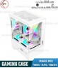 Case ( Vỏ máy tính ) Magic MIX Màu Trắng - Mặt Kính - Chưa Fan (  White / Gaming / Design / Office ) M-ATX/ITX /ATX 