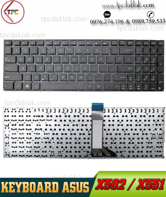 Bàn phím Laptop Asus X502 - F502 - X551 - X503M - X554 - Y583L - F555 - W519L - Vivobook S500C  Series