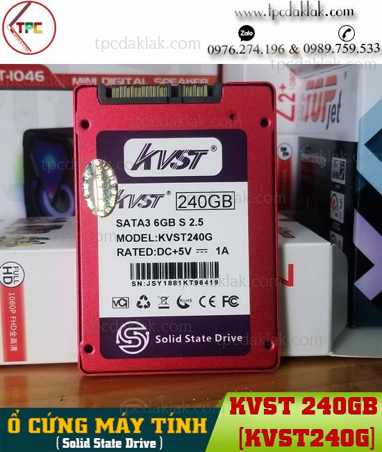 Ổ cứng SSD Sata III 2.5" KVST 240GB | Ổ cứng máy tính SSD KVST240G 2.5-INCH SATA3 6GB/S 