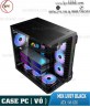 Case ( Vỏ máy tính ) Mik LV07 Black Hai Mặt Kính ( Gaming / Design / Office ) ATX / M-ATX | Gaming Case