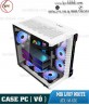 Case ( Vỏ máy tính ) Mik LV07 White Hai Mặt Kính ( Gaming / Design / Office ) ATX / M-ATX | Gaming Case