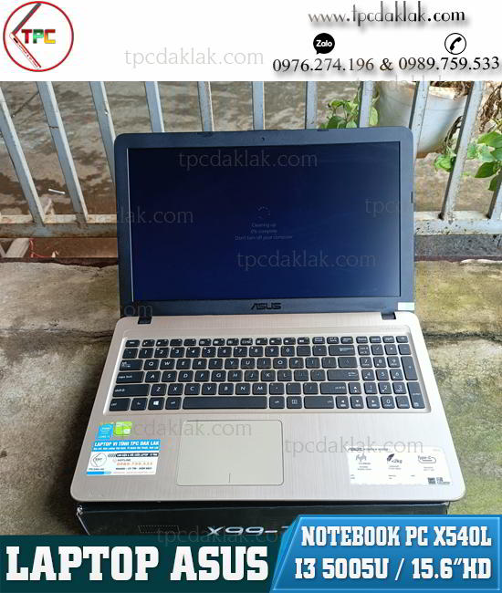 Laptop Asus Notebook PC X540L/ Core I3 5005u/ Ram 4GB / SSD 128GB / VGA NVidia 920M 2GB / Màn hình 15.6 Inch HD