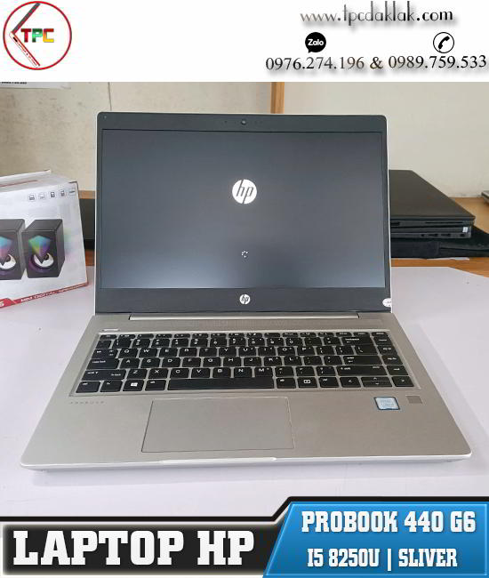 Laptop HP Probook 440 G6/ Core I5 8250U/ Ram 8GB PC4/ SSD 256GB/ Intel UHD Graphics 620/ Màn hình 14.0 inch Full HD