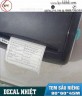 Giấy in tem nhãn ( Decal nhiệt ) 80x60mm dài 45m ( 80*60*45m ~ 700 - 714 tem ) 