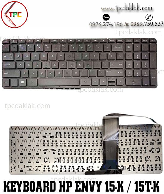 Bàn phím Laptop HP Envy 15-K Series | 15-K000EW, 15-K000NG, 15-K100NX, 15-K178NR, 15T-K000