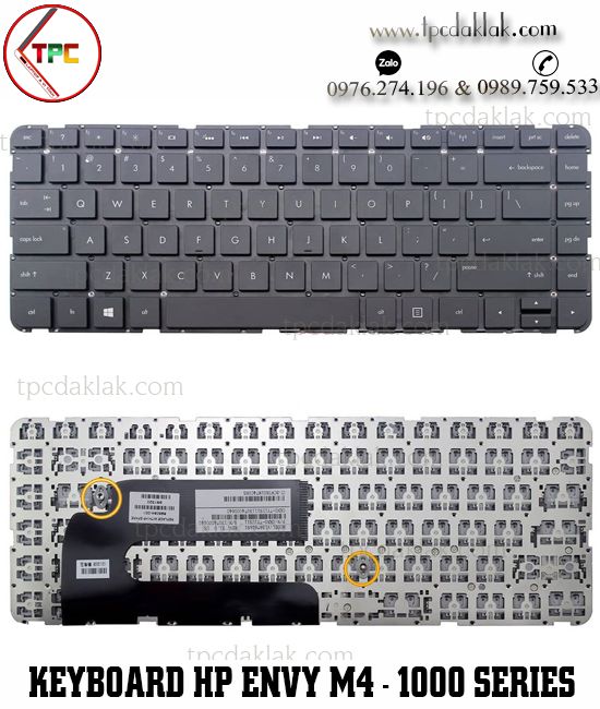 Bàn phím Laptop HP Envy M4-1000, M4-1015DX, M4-1050LA, M4-1150IA, M4-1115DX, M4-1002XX, V136762AS1-US