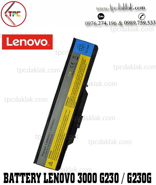 Pin laptop Lenovo 3000 G230, 3000 G230G, G230, G230G, E23, 3000 G230, 3000 G230 20006, 3000 G230 4107