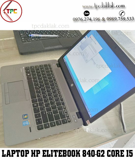 Laptop HP Elitebook 840 G2/ Intel Core I5 5300U/ RAM 4GB/ SSD 128GB/ HD Graphics 5500, LCD 14" HD