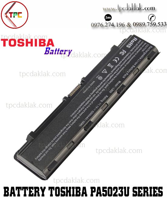 Pin Laptop Toshiba L870, T552, P870, C800, M800, L840, B352, PA5026U, PA5027U, PABAS259