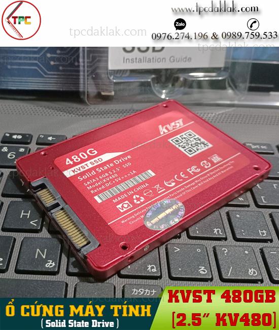 Ổ cứng SSD 2.5" Sata3 480GB KVST KV480 | SSD 480G KVST KV480 2.5 INCH Sata III 6GB/S CHÍNH HÃNG