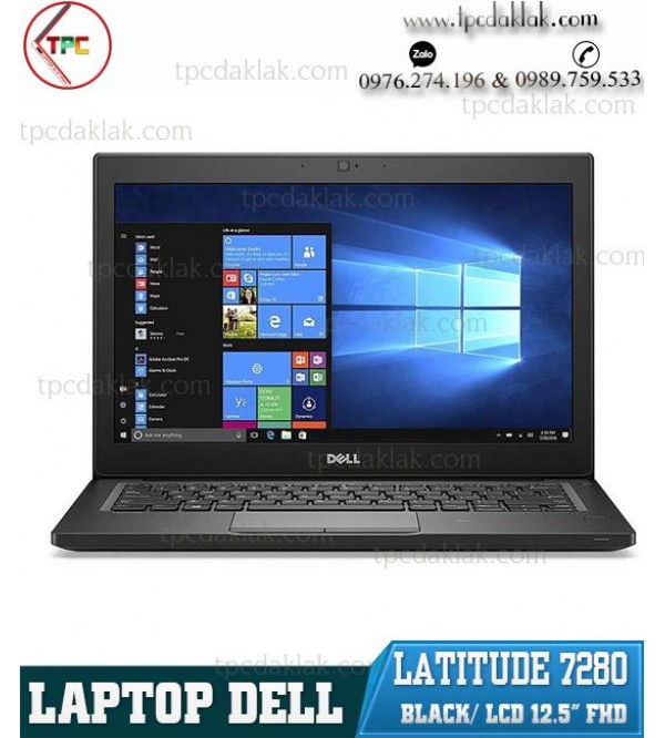 Laptop Dell Latitude 7280 / Core I5 7300U / Ram 8GB / SSD 256GB / HD Graphics 620 / LCD 12.5" FHD