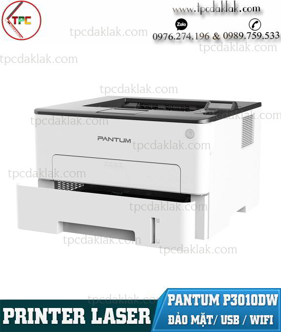 Máy in đa năng hai mặt Laser Pantum P3010DW | Printer Pantum P3010DW | Máy in 2 mặt P3010DW ( A4 / USB / WIFI )