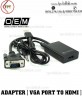 Cáp chuyển đổi cổng VGA Port - HDMI [ Audio ] ( OEM ) | Adapter Converter VGA Port to HDMI  [ Audio ]