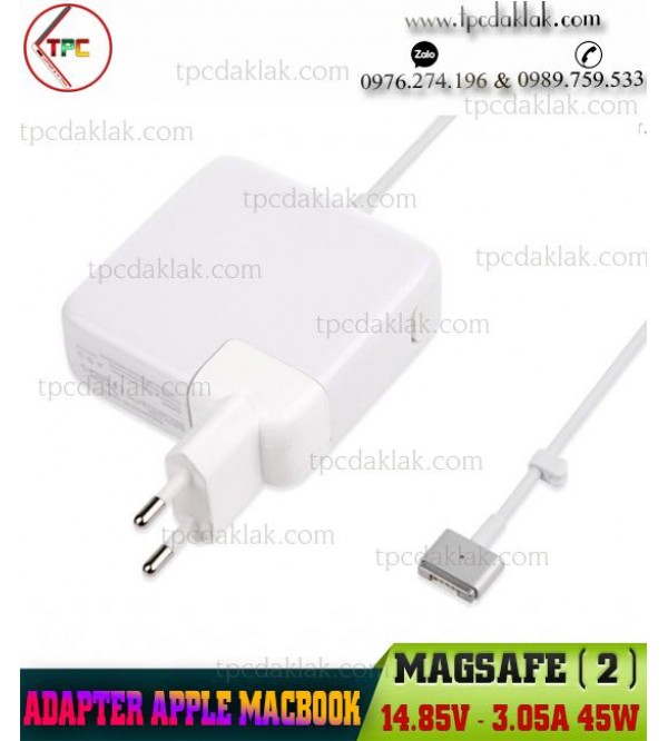 Sạc Macbook Magsafe 2 14.85V - 3.05A 45W ( A1436 ) | Adapter Macbook Model A1436 14.85V - 3.05A 45W