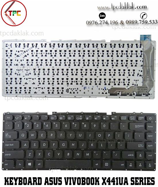 Bàn phím Laptop Asus A441U, X441, X441S, X441SA, X441SC, X441U, X441UA | Keyboard Asus X441UA