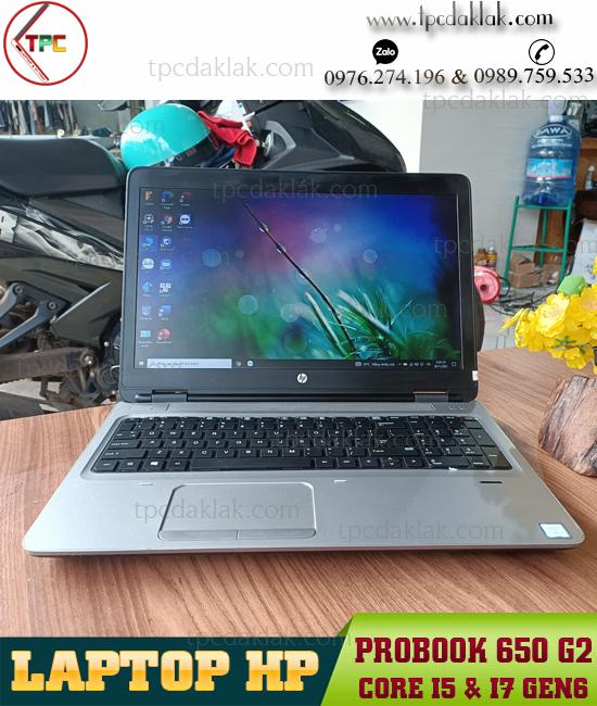 Laptop HP Probook 650 G2/ Core I7 6600U/ Ram 8GB/ SSD 256GB/ Intel HD Graphics 520 / LCD 15.6" HD