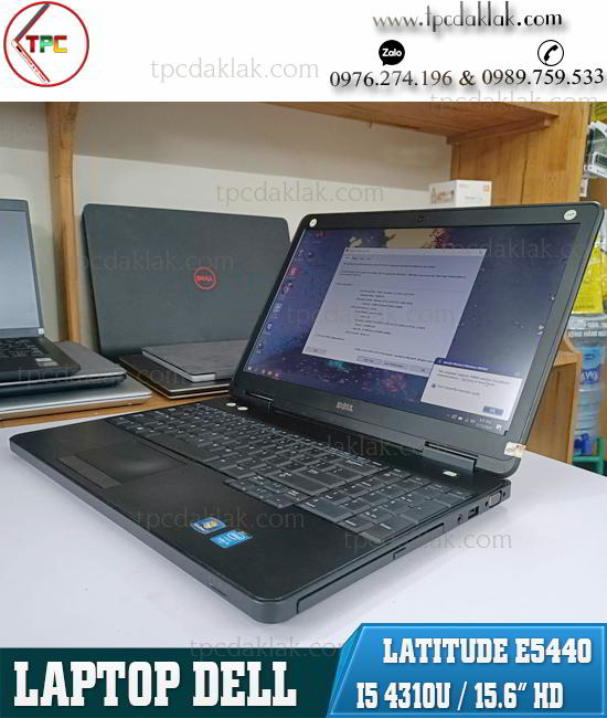 Laptop Dell Latitude E5540 / Core I5 4310u / Ram 8GB / SSD 128GB / HD Graphics 4400/ LCD 15.6" HD