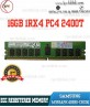 Ram PC ( Desktop ) - Ram ECC Registered  Samsung 16GB DDR4 / PC4 2400Mhz 2400T M393A2K40BB1-CRC0Q