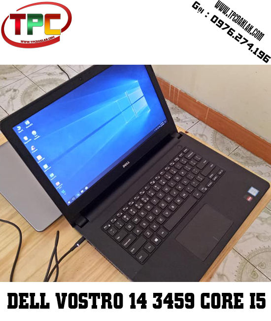 Laptop Dell Vostro 14 3459 | Core I5 6300U | Ram 4GB | HDD 500GB | VGA Amd Radeon R5 M315 2GB