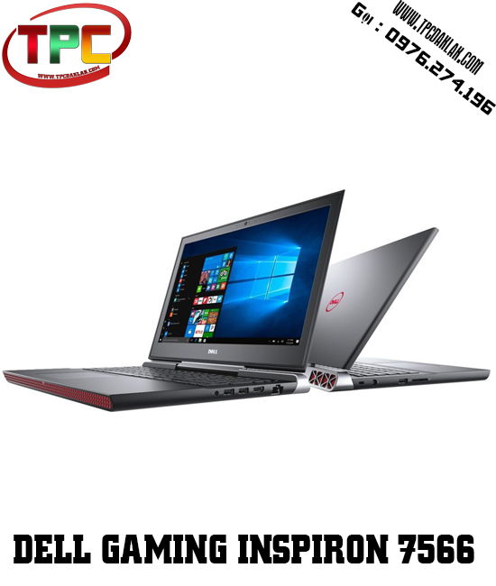 Laptop Gaming | Laptop Dell Inspiron 15 N7566 - I5 6300HQ - RAM 8GB - SSD 128GB - HDD 500GB - VGA 4GB 