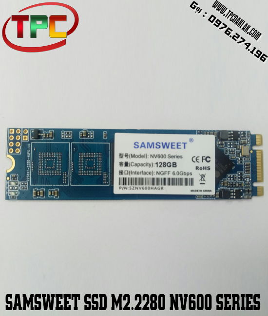 SSD M2 - 2280 SAMSWEET 120GB SATA III | Ổ cứng Laptop cổng M2.2280 SAMSWEET NV 600 SERIES