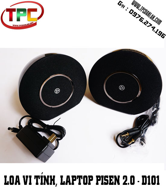 Loa Nghe Nhạc Pisen 2.0 - D101 | Loa Vi Tính, Laptop, Smart phone, Tablet tại Đak Lak
