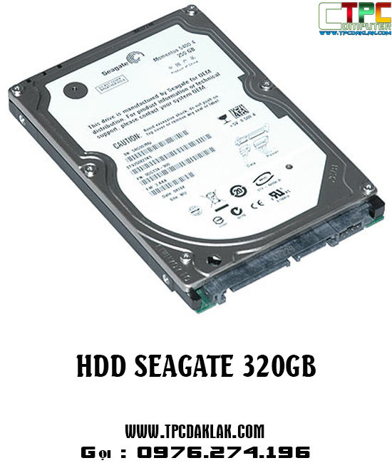 Ổ cứng cho máy tính và laptop - HDD Seagate 320Gb  tại Buôn Ma Thuột, Daklak