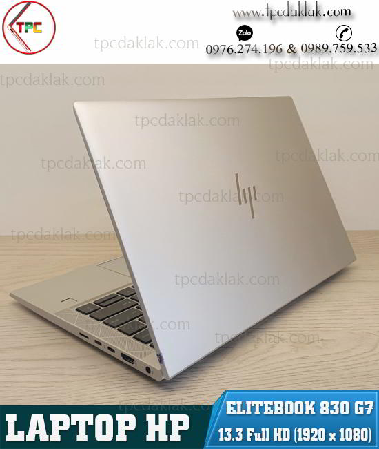 HP EliteBook 830 G7 Core i7 10610U 8GB RAM - 256GB SSD - 13.3